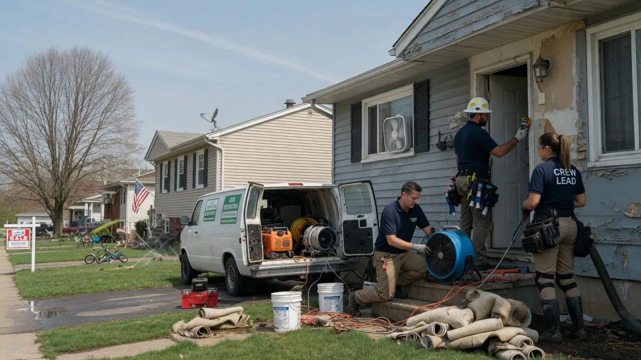 Flood Cleanup in Sherwood, AR near me