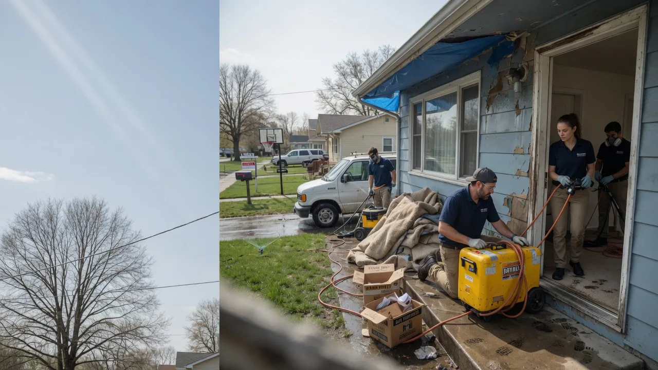 Basement Flood Cleanup in Sherwood, AR near me